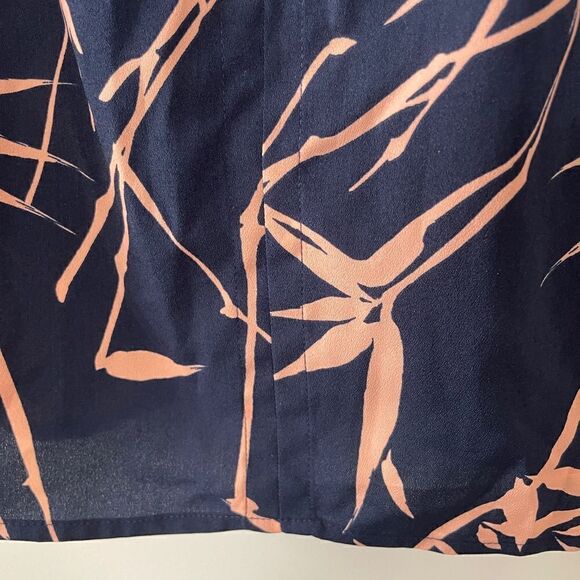 Banana Republic Floral Tropical Tie Tank Top NWT L - Picture 7 of 11